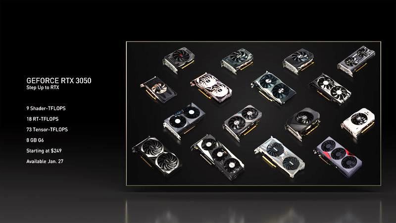 nvidia geforce rtx 3050 better supply