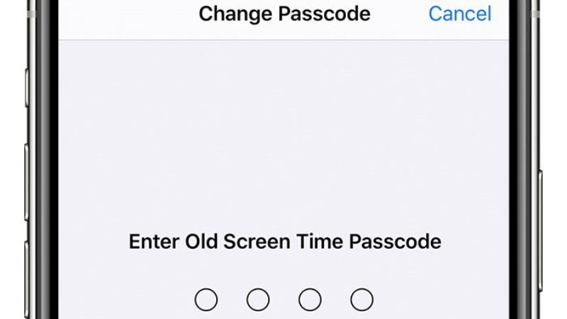 reset screen time passcode on iphone and mac