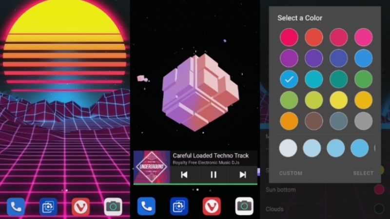 using wallpaper engine on android