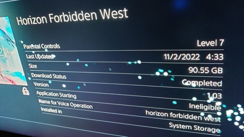 horizon forbidden west pre-load