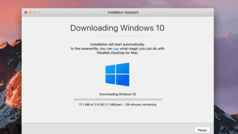 install windows on mac