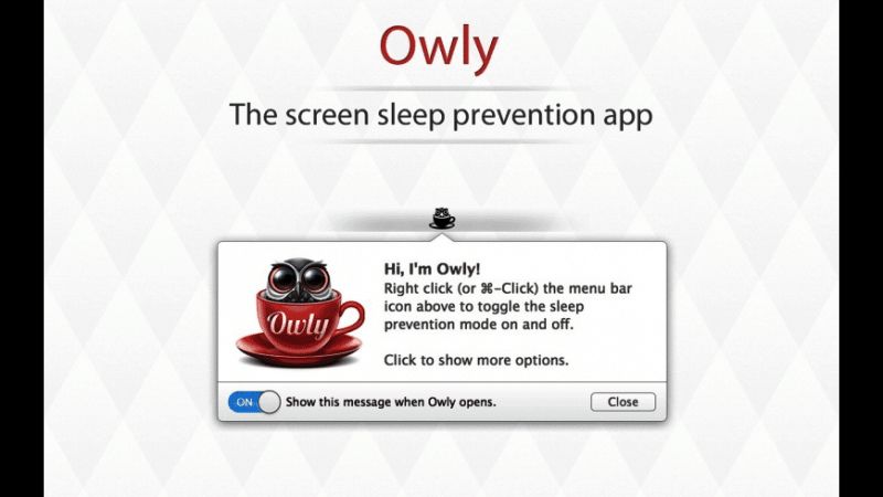 owly - keep your mac awake