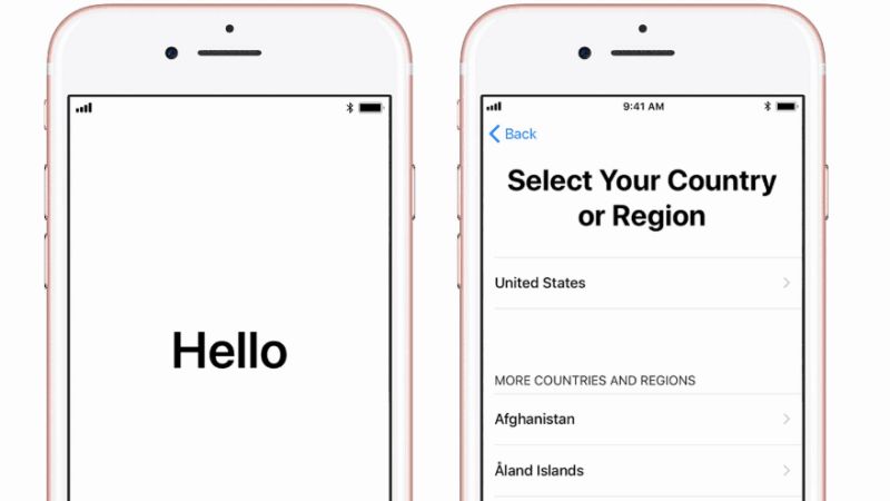 transfer data from iphone to iphone