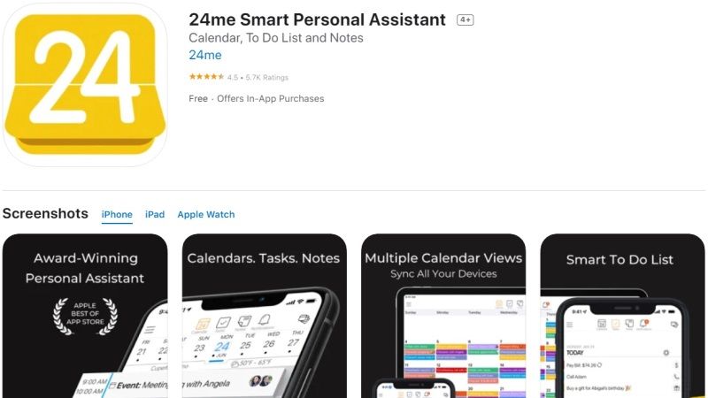 24me smart personal assistant