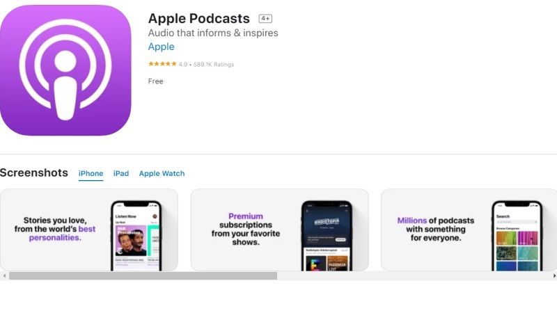apple podcasts