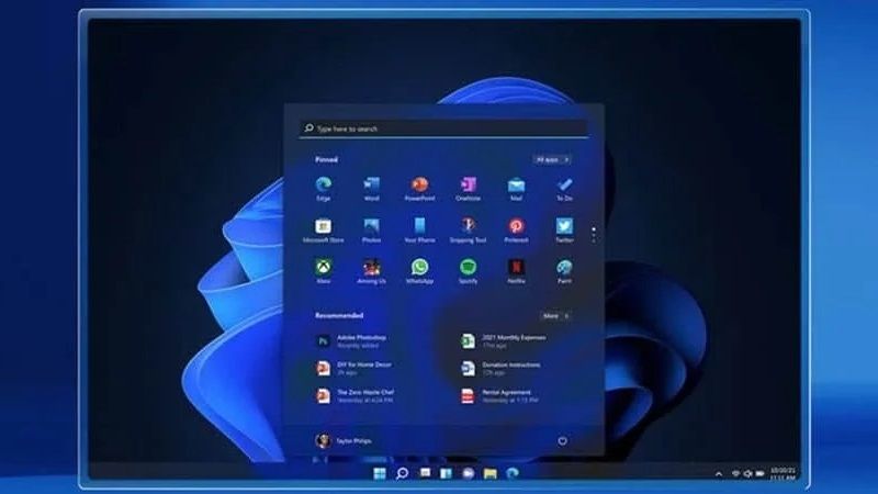 backup pinned apps in start menu on windows 11