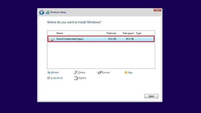 perform a clean installation of windows 10