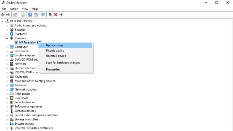 properly update device drivers on windows 10
