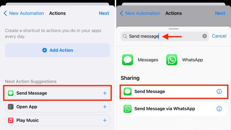 schedule text messages on iphone