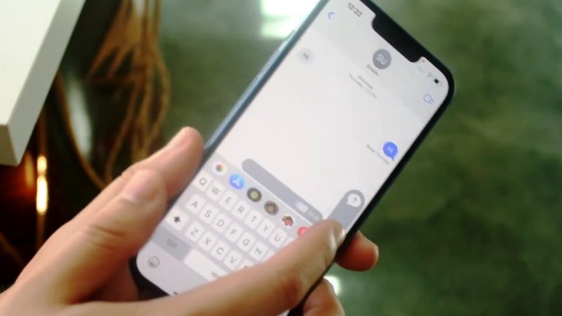 send a voice message on iphone