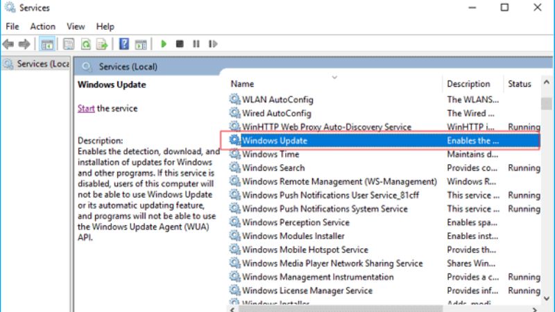 stop automatic updates on windows 10