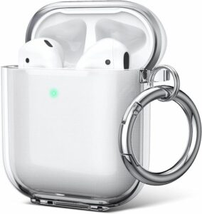 ULAK Compatible with Airpods Case Cover Clear