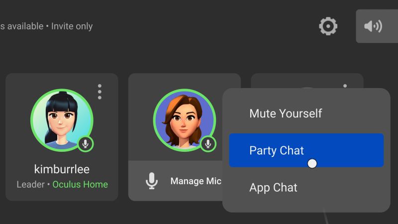 fix oculus party chat not working