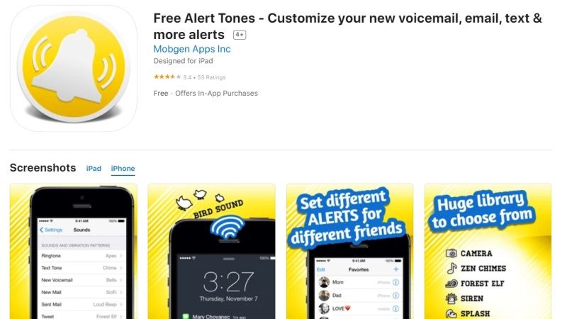 free alert tones