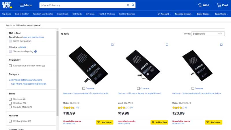 iPhone Same Day Replacement