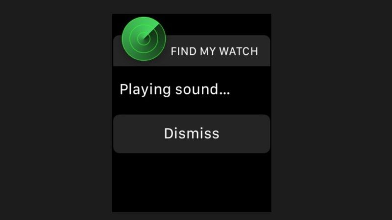 ping apple watch using iphone