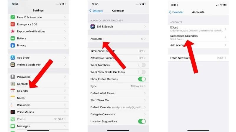 remove iphone calendar virus