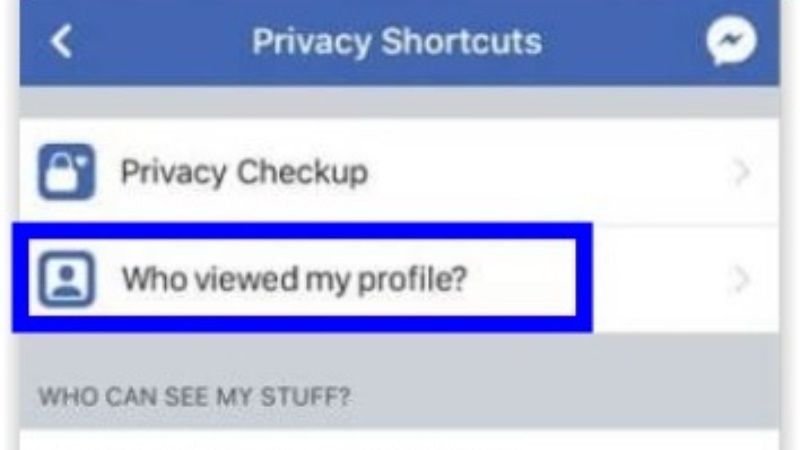 see who viewed your facebook profile