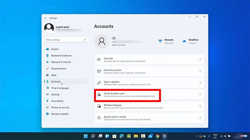 add guest account in windows 11