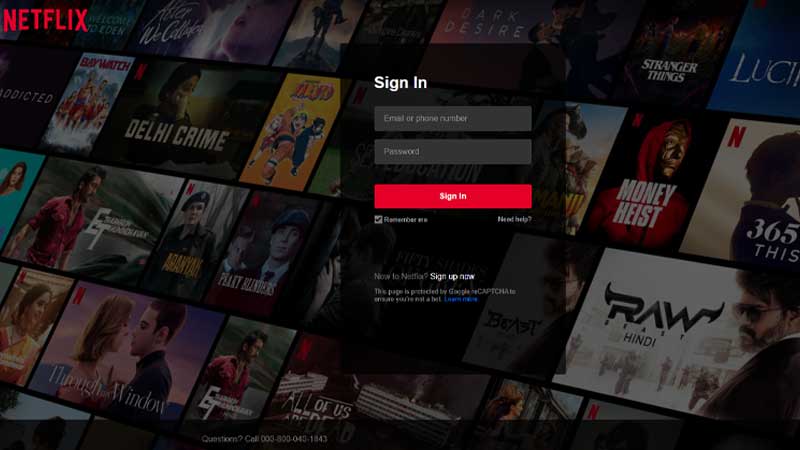 change netflix password on any device