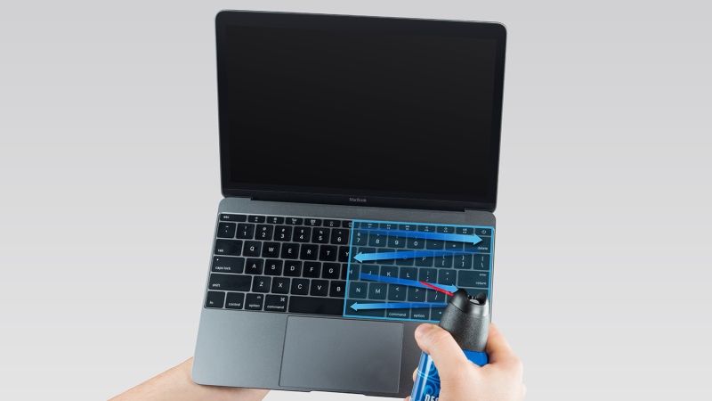 clean macbook keyboard