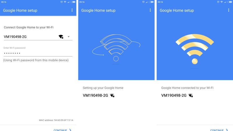 connect google home to wifi