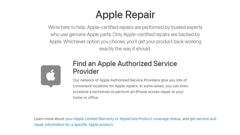 contact apple support to get microphone fixed in iphone