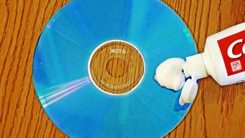 fix a scratched video game disc