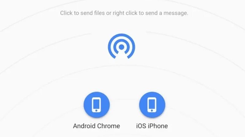 fix snapdrop not working