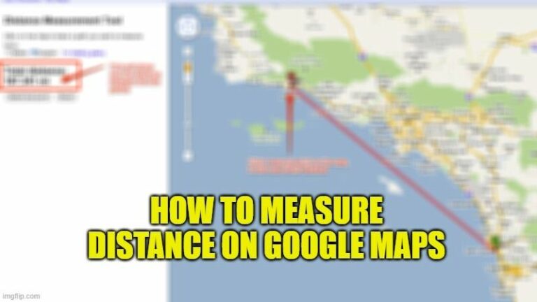 how to measure distance on google maps