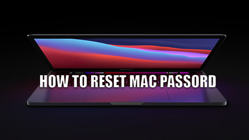 how to reset mac password