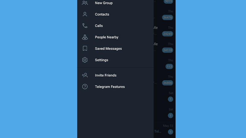 telegram for android step 1