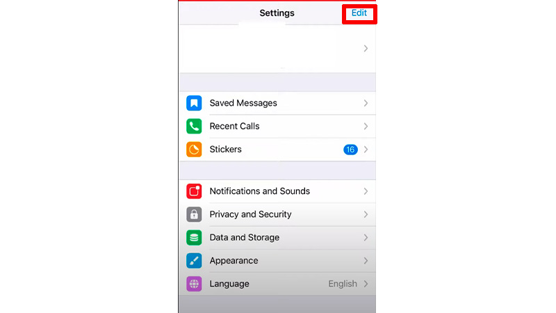 telegram for iphone step 2