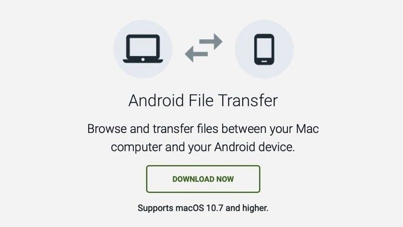 transfer files from android to macbook