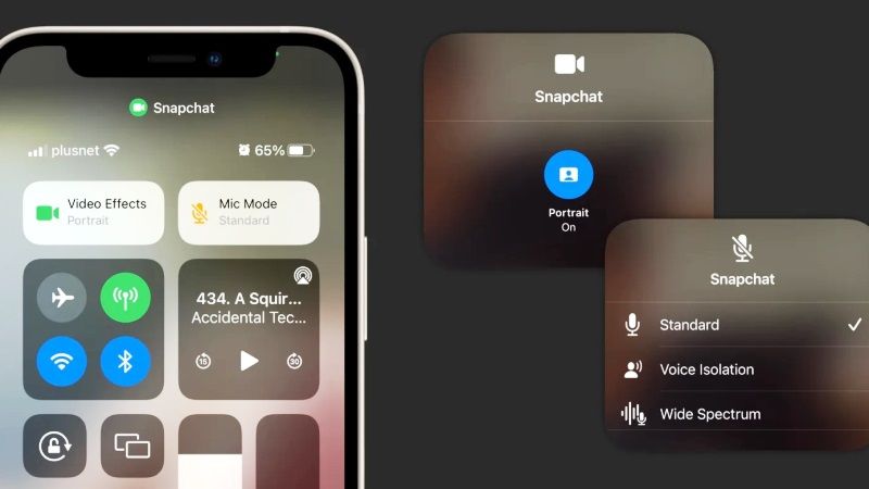 use portrait video effects in ios 15 apps