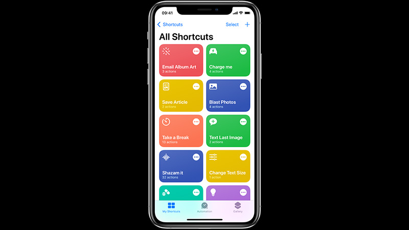 use shortcut app on iphone to automate low power mode