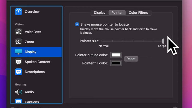 ways to customize mouse cursor on mac