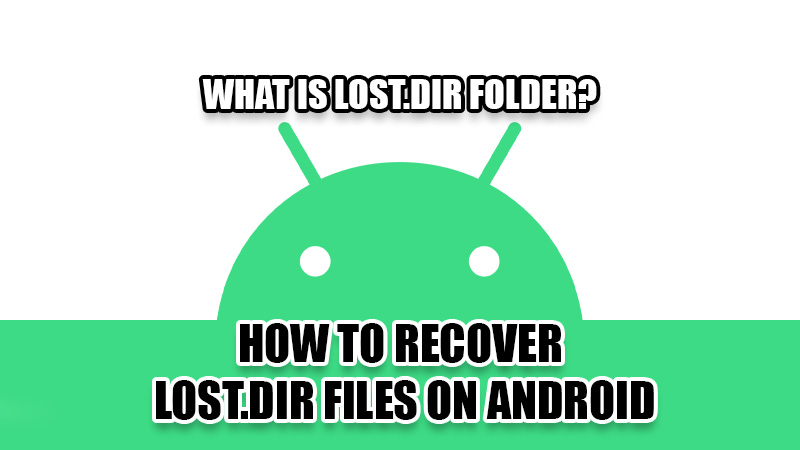 what is lost.dir folder and how to recover lost.dir files