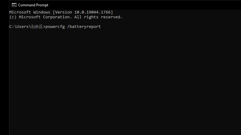 battery-report-cmd