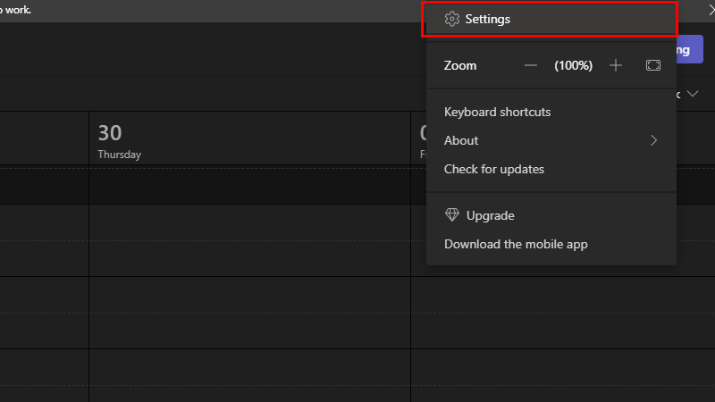 change-teams-settings