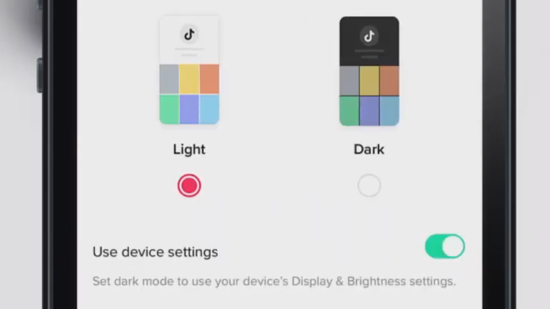 Enable TikTok Dark Mode on iPhone