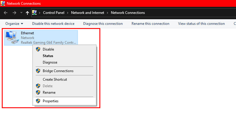 ethernet-properties