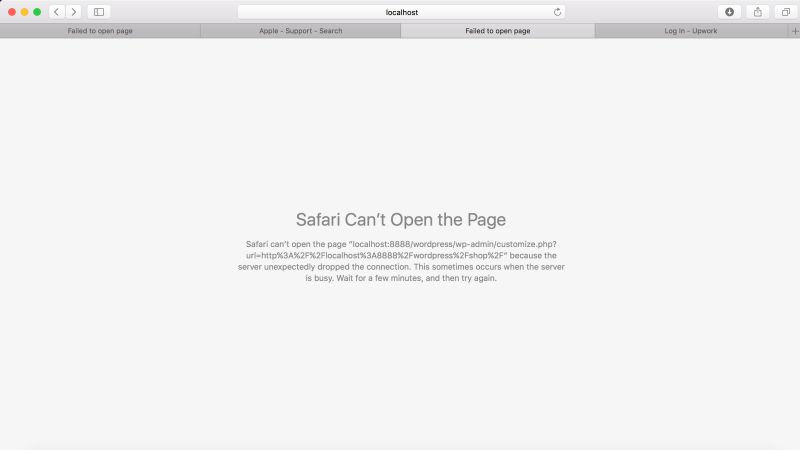 fix safari can’t open the page error on macos monterey