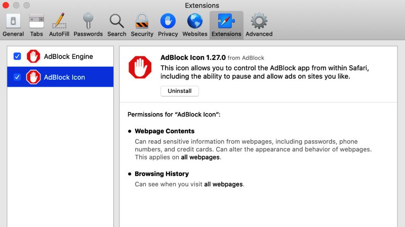 get adblock on safari on macos monterey