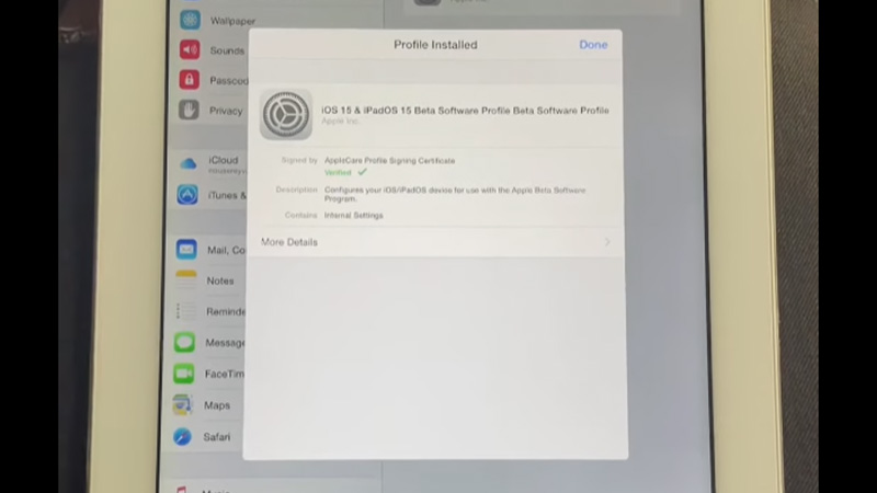How to Install iPadOS 16 Developer Beta profile on iPad