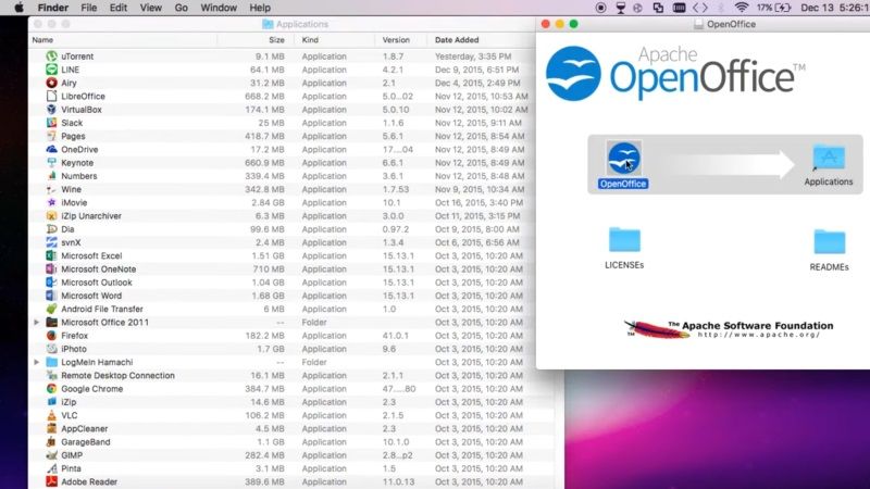 install and run open office in macos monterey