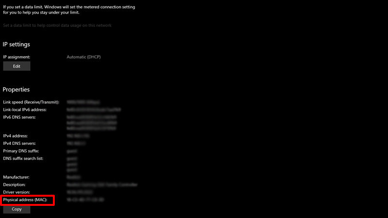 mac address settings app