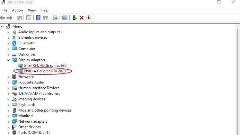 reset your graphics driver