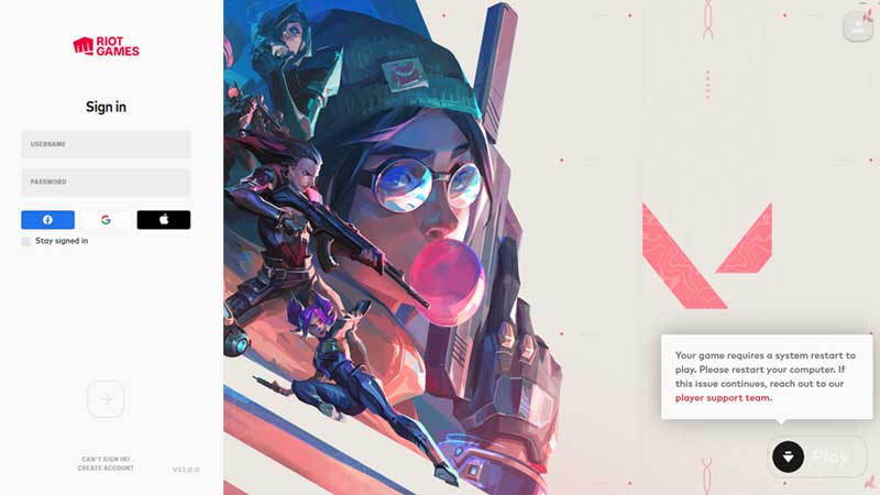 restart riot client 2022