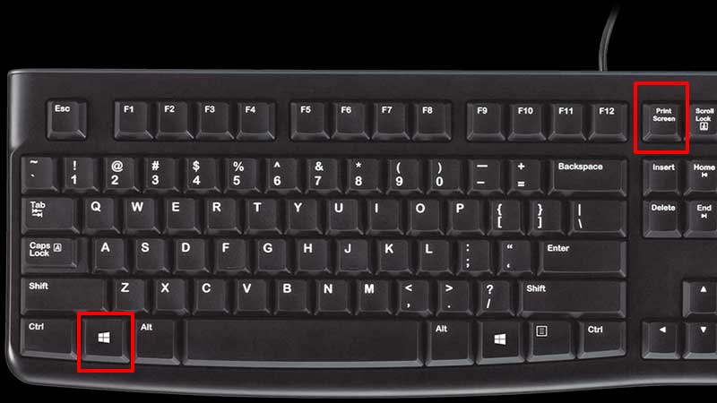 shortcut key screenshot